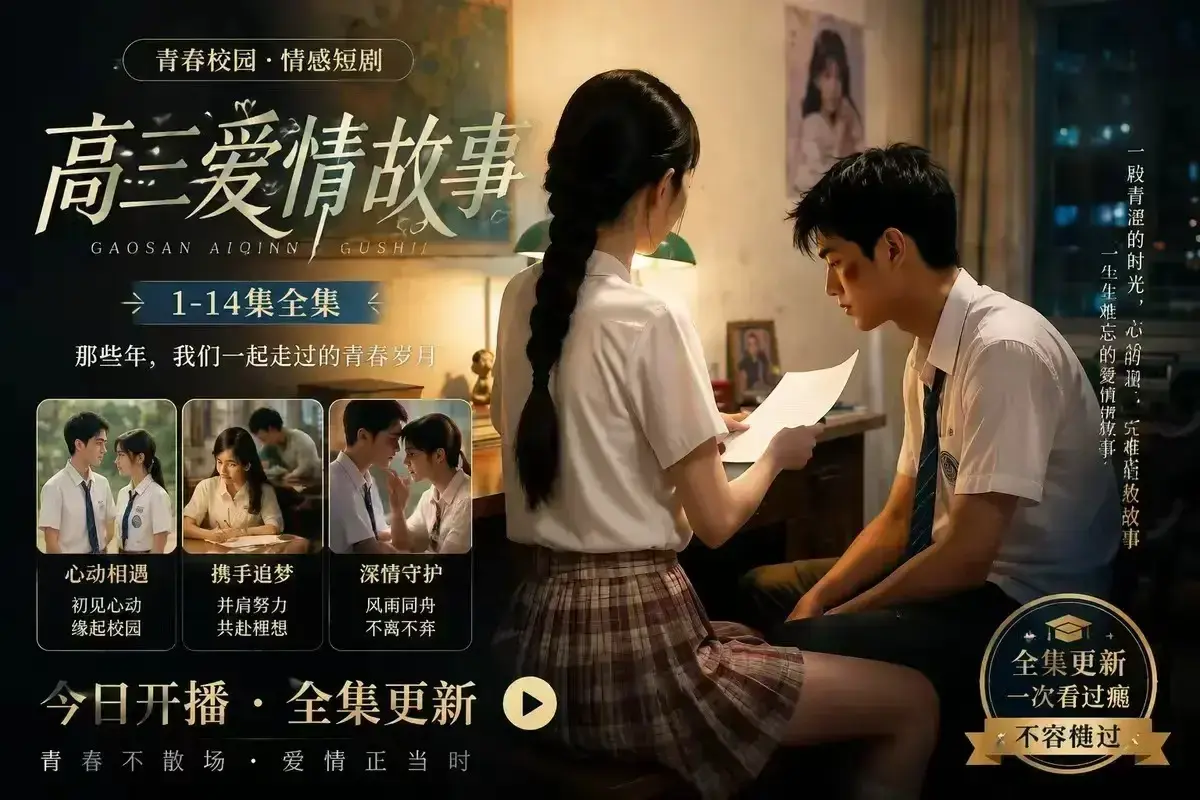 爆款AI校园短剧《B中爱情故事》未删减完整版 - 误会篇全集4KHDR画质 - 高清在线观看B中爱情故事