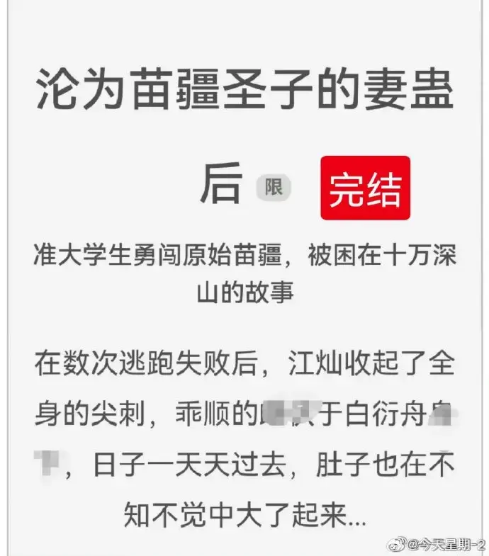 《沦为苗疆圣子的妻蛊后》全集txt下载_免费在线阅读全文_完结版无删减资源